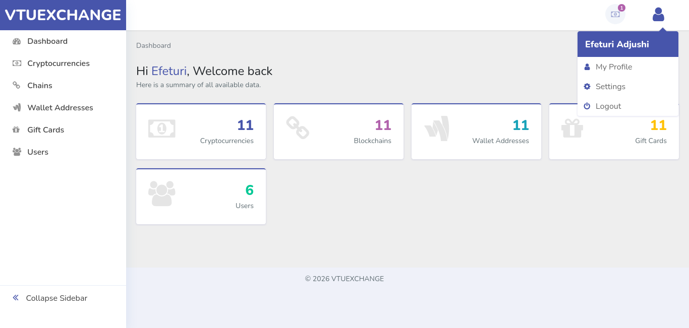 Vtuexchange